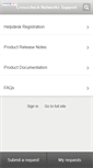 Mobile Screenshot of helpdesk.crosschecknet.com